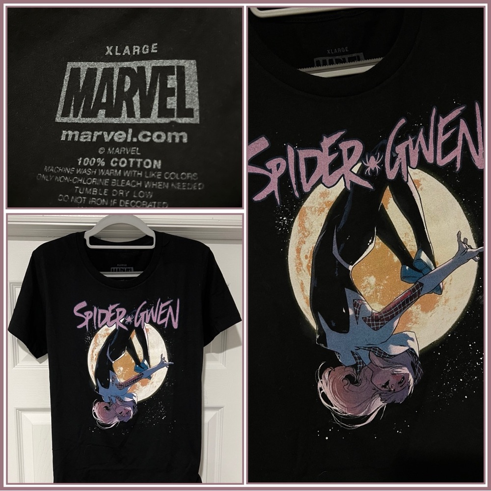 Spider-Gwen Shirt Size XLarge